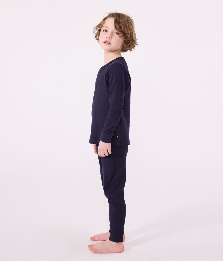 Children's cotton pyjamas SMOKING blue