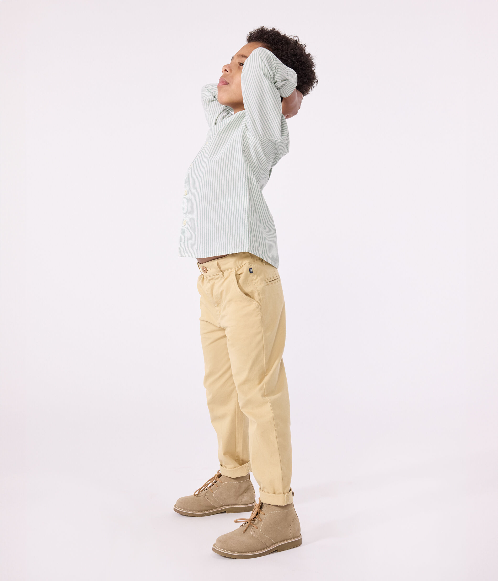 Boys' Chino Trousers FACILE Petit Bateau