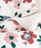 Children's floral pattern puffer jacket Ecru/multicolor