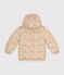 Children's unisex puffer jacket AVALANCHE white/MULTICO