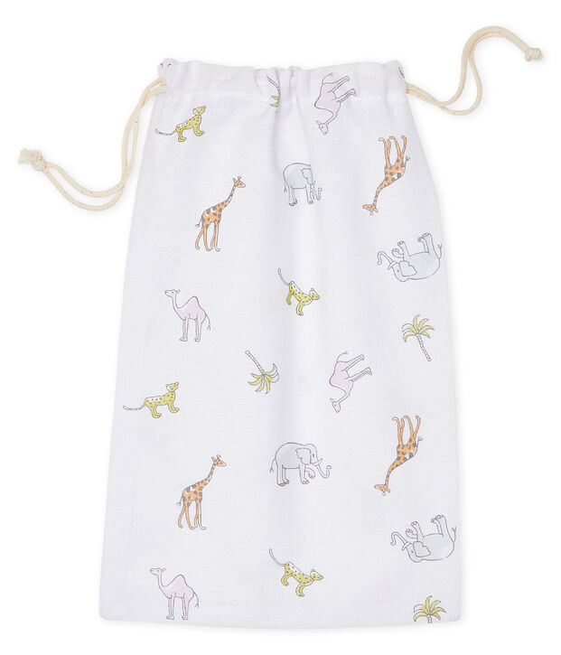 Animal print pouch pink