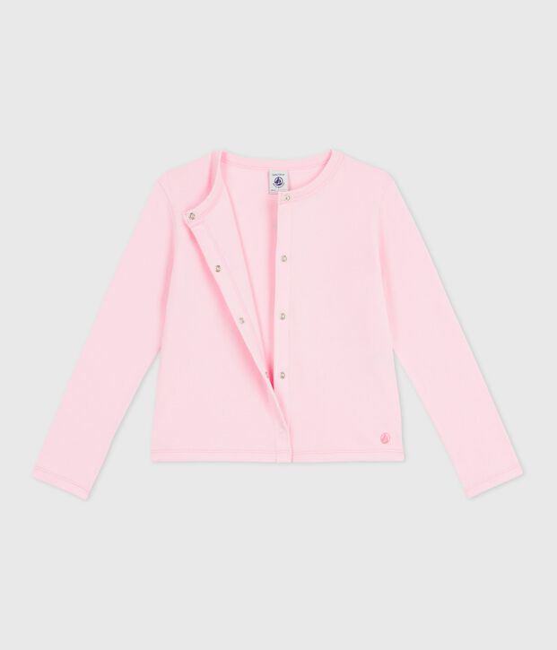 Children's plain cotton cardigan MARQUISE