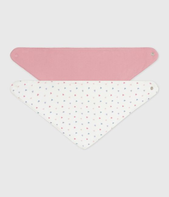 Pack of babies' printed cotton bandanas variante 2