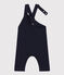 Babies' Thick Jersey Dungarees SMOKING blue