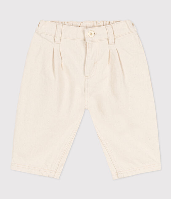 Babies' Denim Trousers ECRU grey