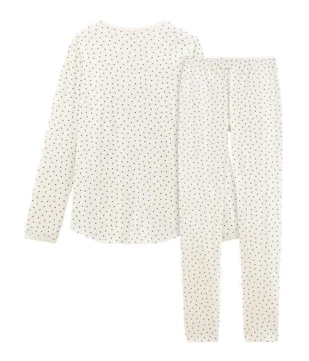 Girls' Pyjamas white/multicolor