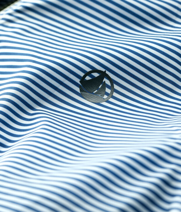 Babies' Unisex Recycled Polyamide Windbreaker blue/white