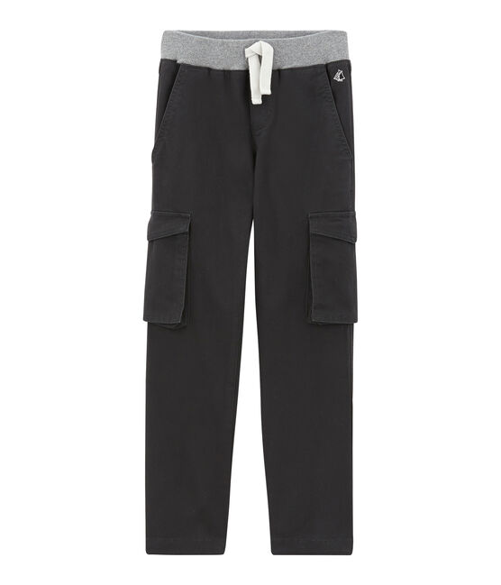 Boy's gabardine trousers CAPECOD grey