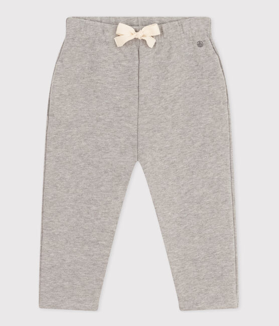 Babies' Fleece Trousers CHATON CHINE grey
