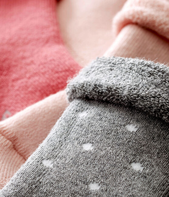 Set of 3 pairs of unisex baby's socks variante 2
