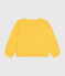  Girls' Lightweight Fleece Sweatshirt NECTAR yellow