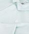 Babies' plain velour pyjama suit with a collar SPRAY