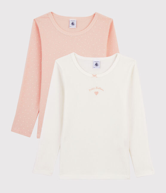 Girls' Long-sleeved Heart T-Shirt - 2-Piece Set variante 1