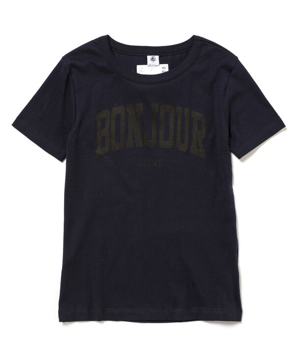 Tee-shirt manches courtes col rond femme SMOKING