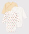 Babies' Long-Sleeved Cotton Bodysuits - 3-Pack variante 2