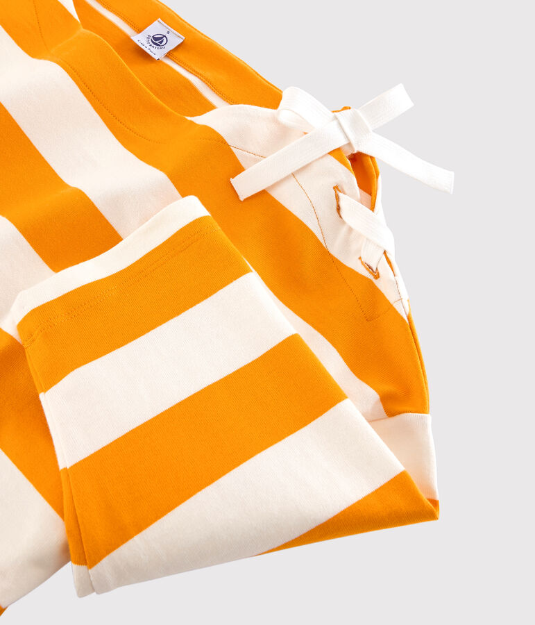 Women's Breton Top yellow/white