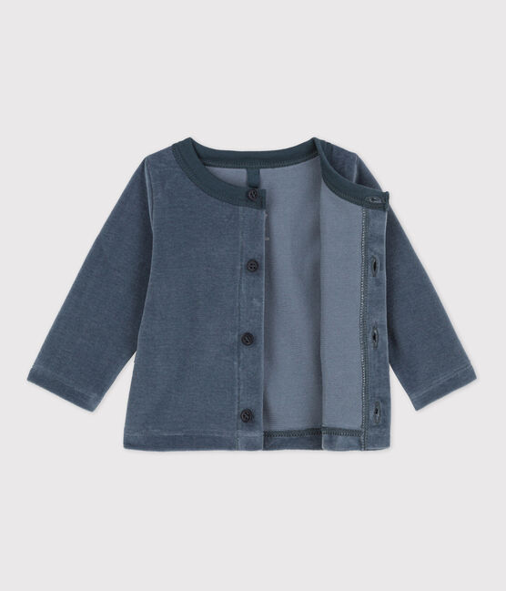 Cotton Velour Cardigan DUCKY