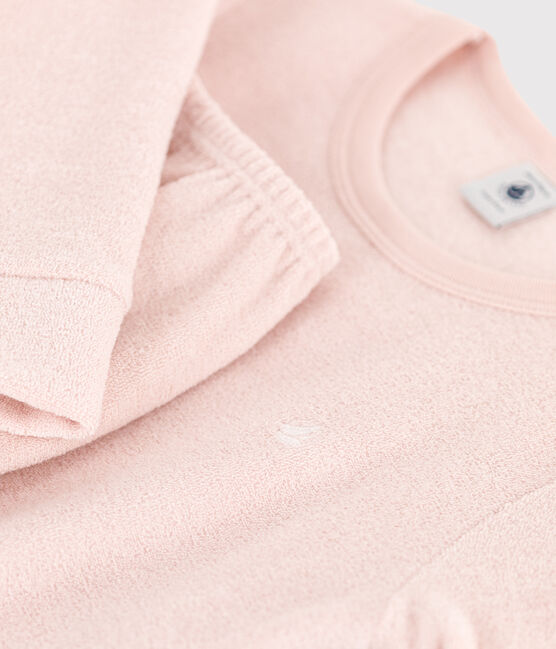 Children's Unisex Brushed Terry Pyjamas SALINE pink