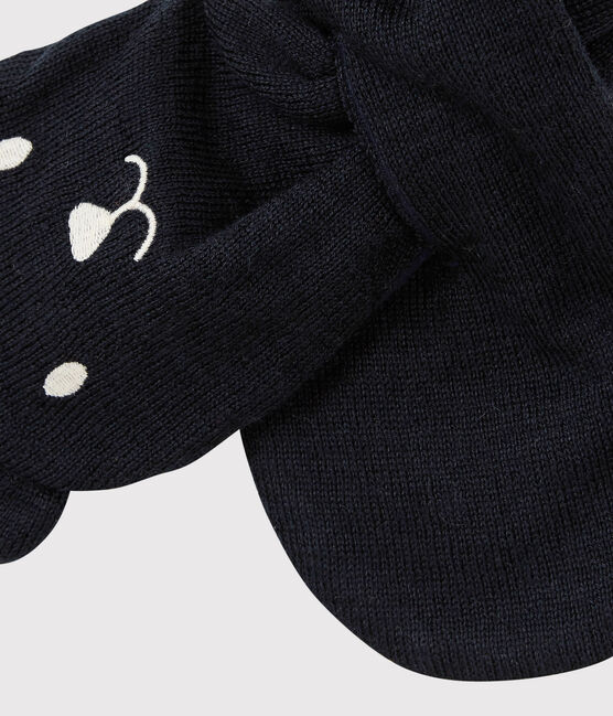 Babies' Microfleece-Lined Scarf SMOKING blue