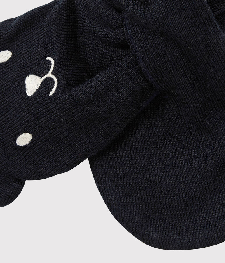 Babies' Microfleece-Lined Scarf blue