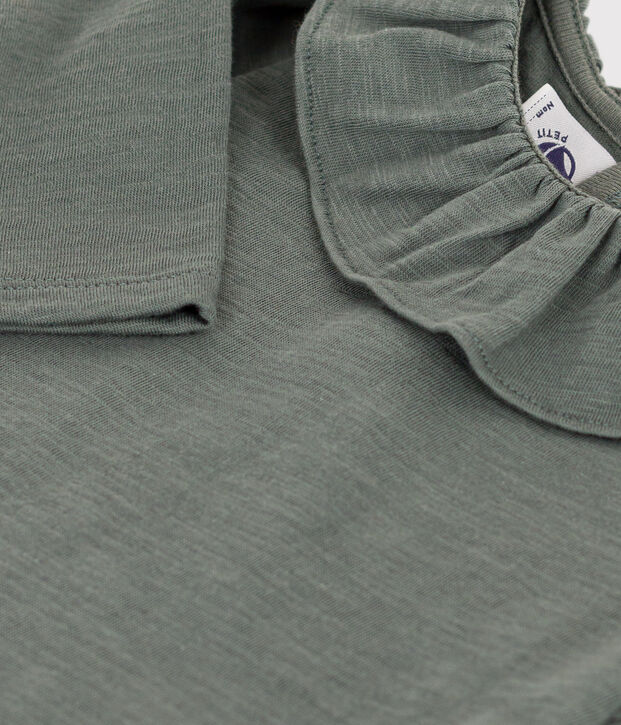 Babies' Long-Sleeved Slub Jersey Blouse THUYA