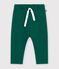 Babies' jogging bottoms in plain cotton TREE