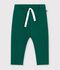 Babies' jogging bottoms in plain cotton TREE