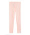 Children's Leggings in Wool and Cotton CHARME pink/MARSHMALLOW white