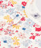 Children's Short Pyjamas in Floral Print Cotton MARSHMALLOW white/MULTICO white
