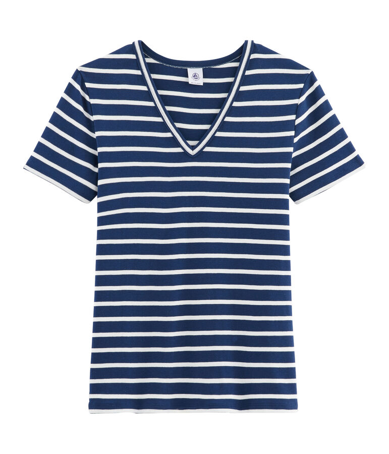Women's Iconic T-Shirt blue/white