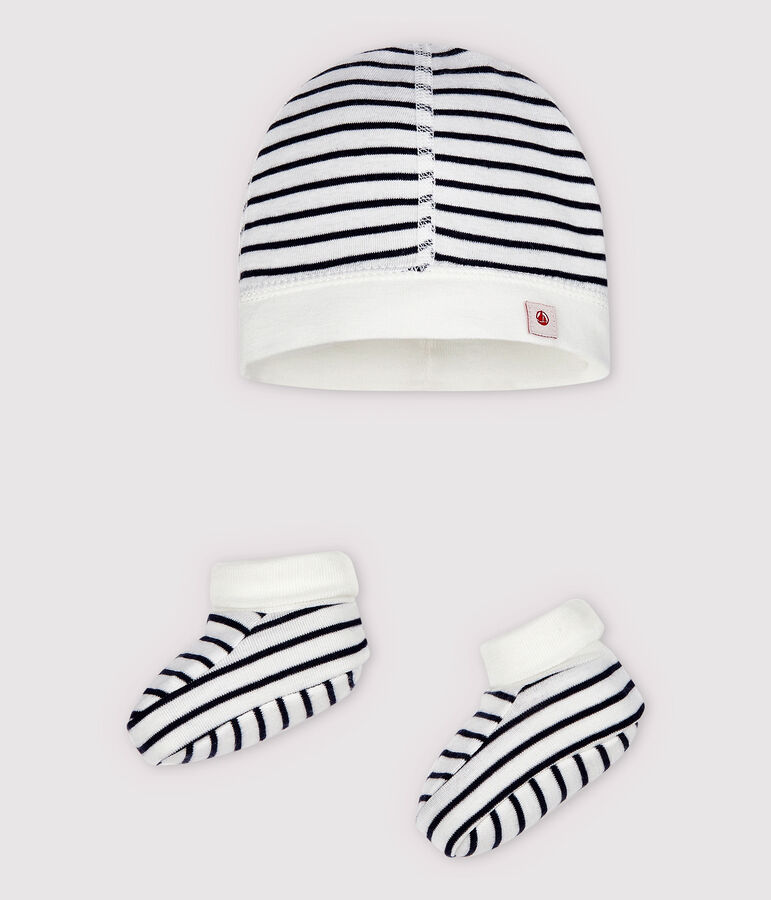 Babies' Sailor Striped Organic Cotton Breton Top - 2-Pack multicolor