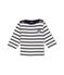 Unisex Baby's Iconic Sailor Top COQUILLE beige/ABYSSE blue