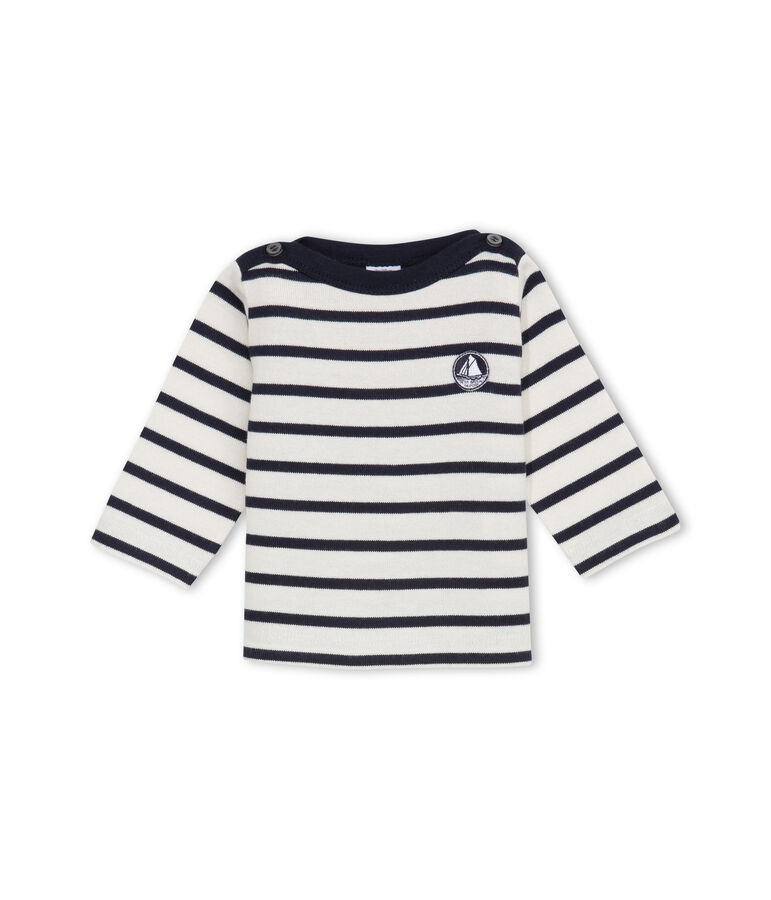 Unisex Baby's Iconic Sailor Top white/blue