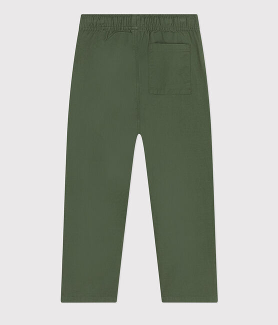 Boys' Cotton Trousers CROCO green