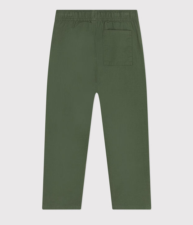 Boys' Cotton Trousers green
