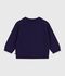 Babies' plain cotton cardigan SOIR