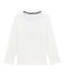 Little boy's long sleeved T-shirt MARSHMALLOW white