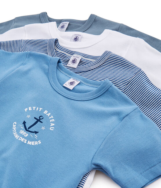 Surprise pack of 4 short-sleeved T-shirts for boys variante 1