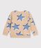 Children's star print cotton sweatshirt multicolor/blue/multicolor