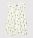 Babies' Cotton/Linen Botanic Print Playsuit