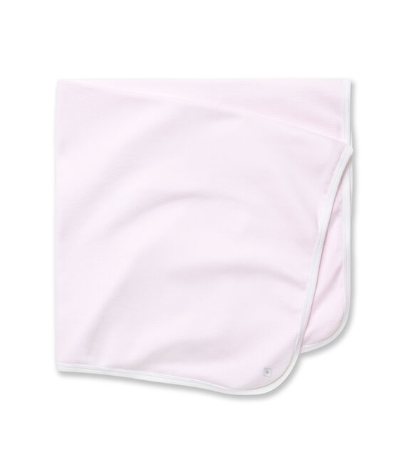 Baby's milleraies striped sheets VIENNE pink/ECUME white