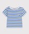 Babies' Short-Sleeved Jersey T-Shirt GAULOISE /MARSHMALLOW