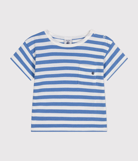Babies' Short-Sleeved Jersey T-Shirt GAULOISE /MARSHMALLOW