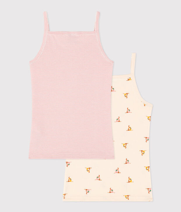 Children's Cotton Vests - 2-Pack multicolor