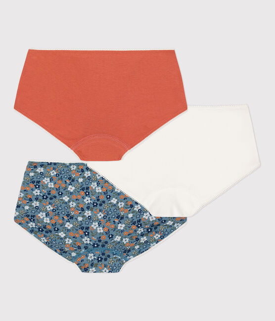 Girls' Floral Cotton Hipsters - 3-Pack variante 1