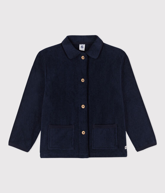 Children's towelling dressing gown SMOKING blue