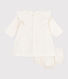 Babies' embroidered corduroy sprecial occasion dress and bloomers