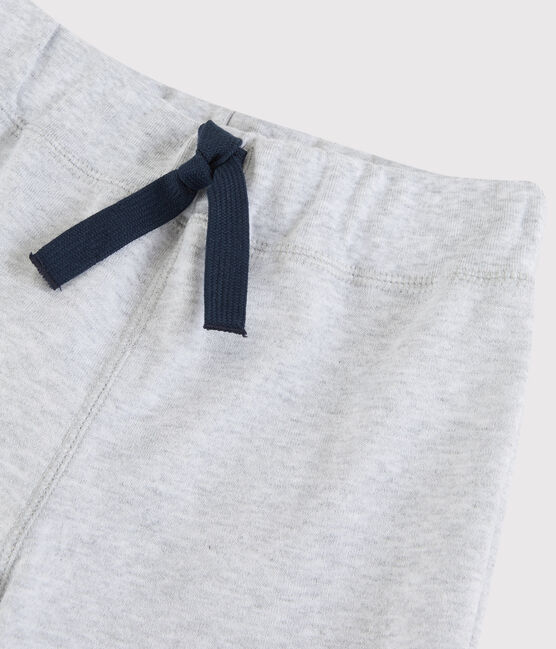 Boys' Jersey Bermuda Shorts POUSSIERE CHINE grey