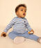 Babies' Thick Jersey Breton Top AZUL /MONTELIMAR