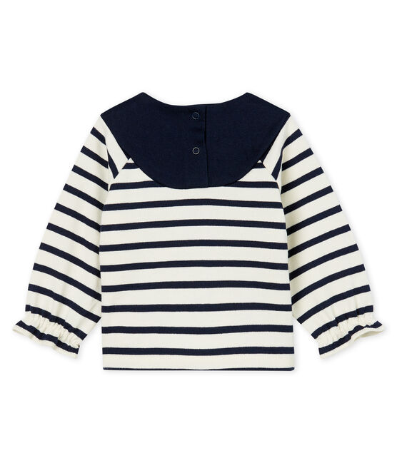 Baby Girls' New Look Sailor Top COQUILLE beige/SMOKING CN blue
